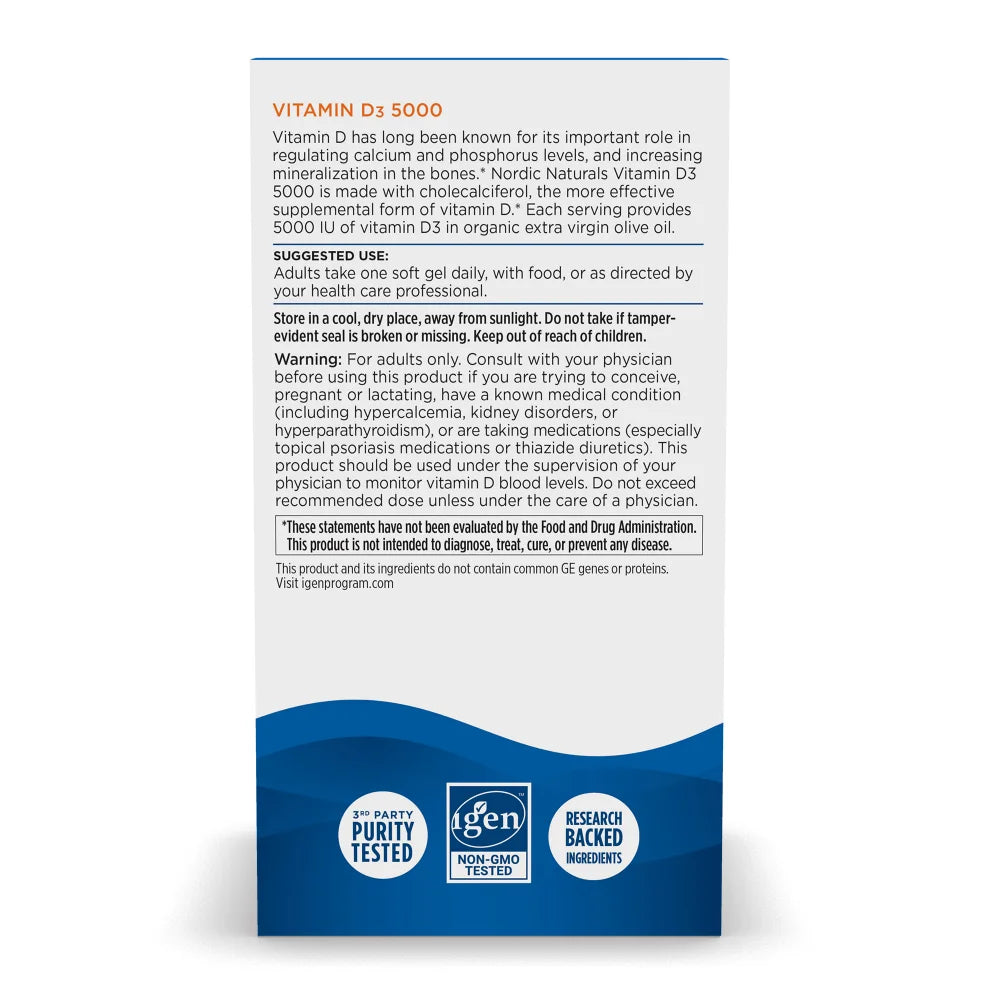 Nordic Naturals- Vitamin D3 5000