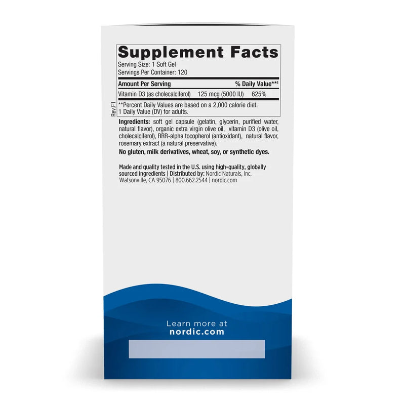 Nordic Naturals- Vitamin D3 5000