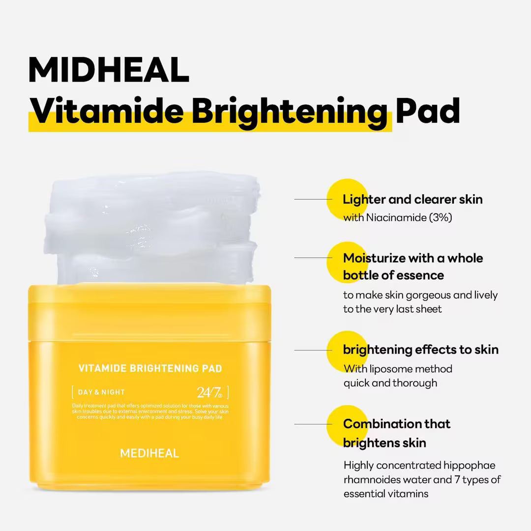 Mediheal Toner/Mask Pads- Vitamin C
