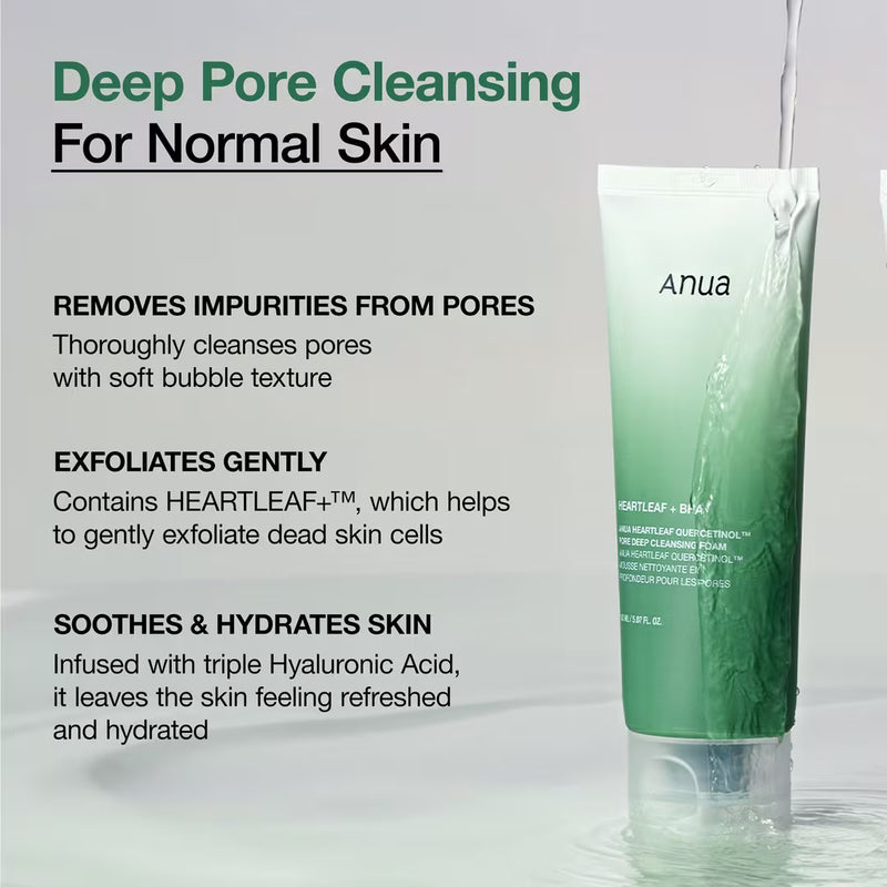 Anua Heartleaf Moisture Cleansing Foam