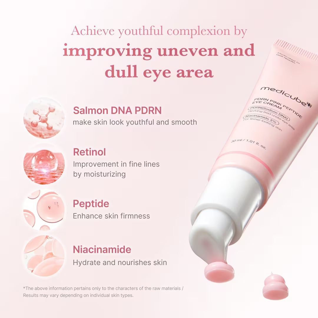 Medicube- PDRN Pink Peptide Eye Cream