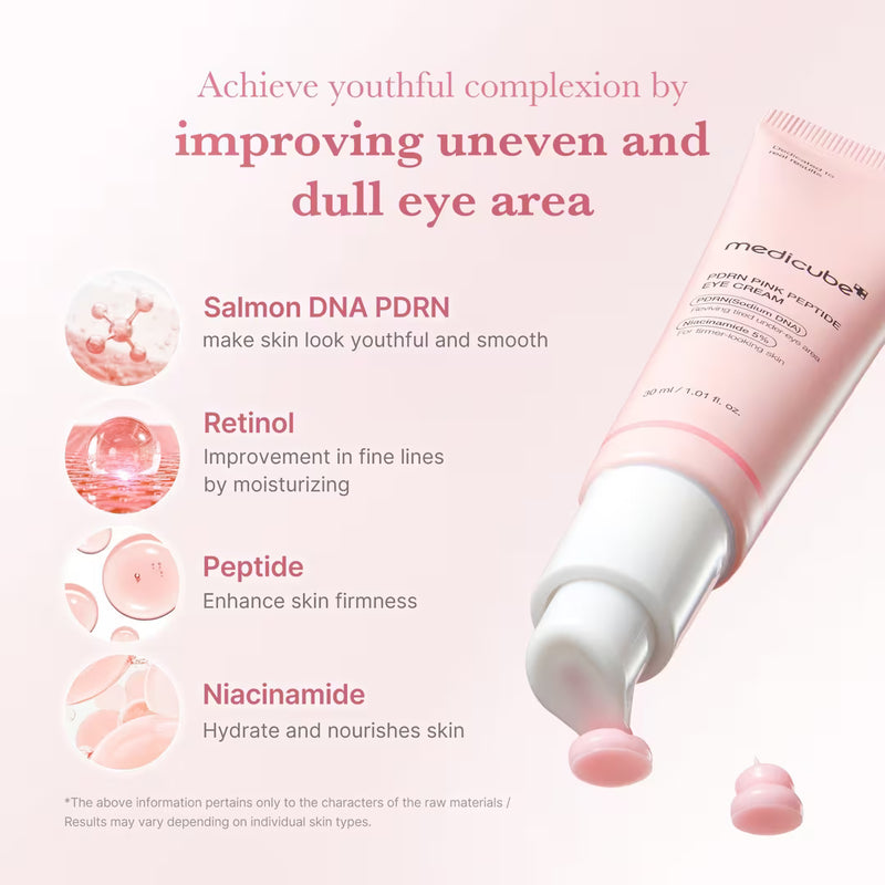Medicube- PDRN Pink Peptide Eye Cream