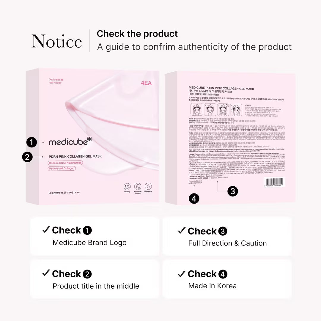 Medicube PDRN Face Masks