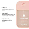 Touchland Hand Sanitizers- Rosewater (Glow Mist)