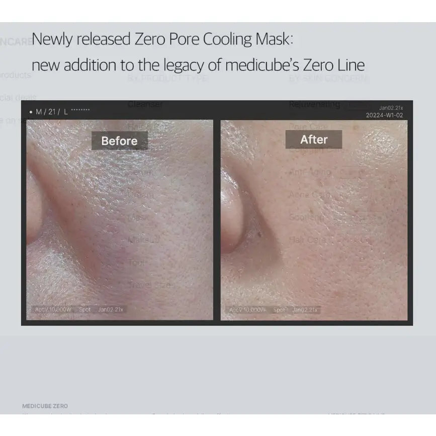 Medicube Zero Pore Cooling Sheet Mask