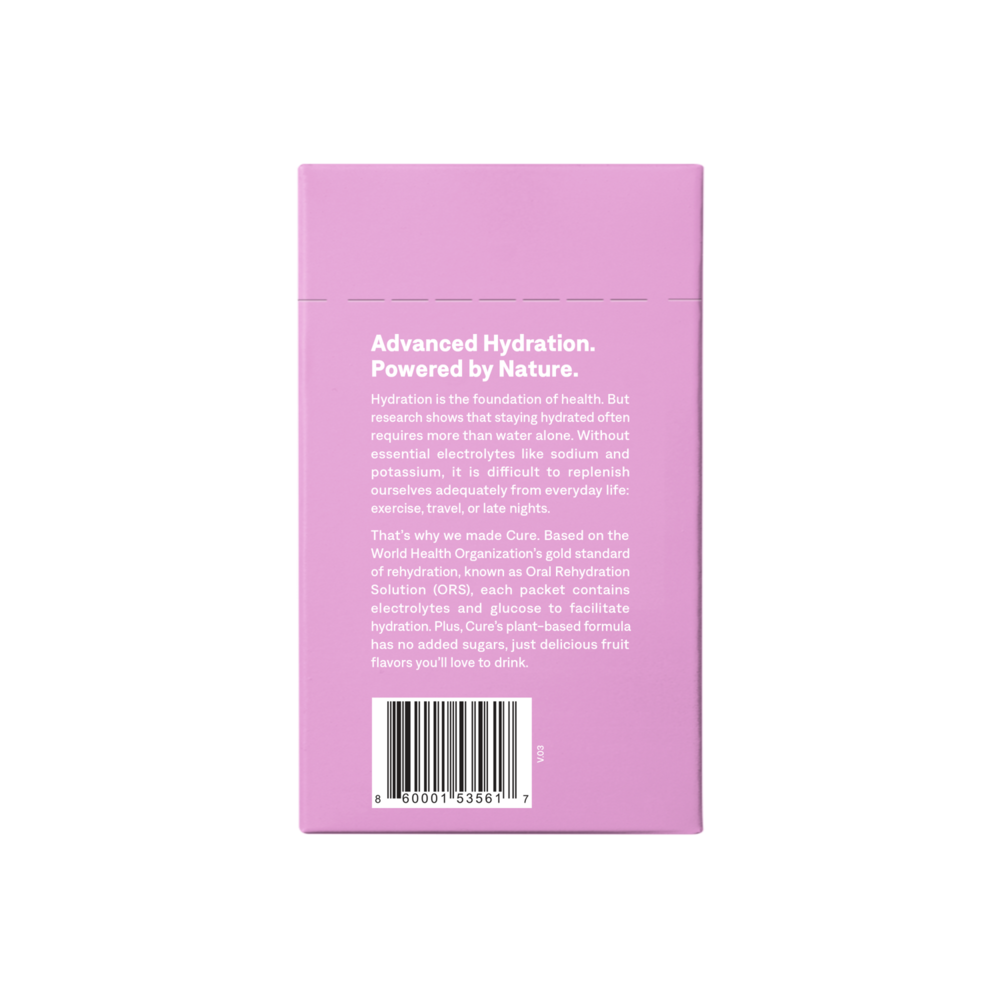 Cure Hydration Electrolyte Drink Mix- Watermelon