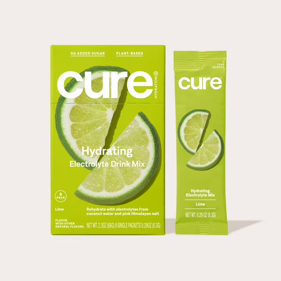 Cure Hydration Electrolyte Drink Mix- Lime