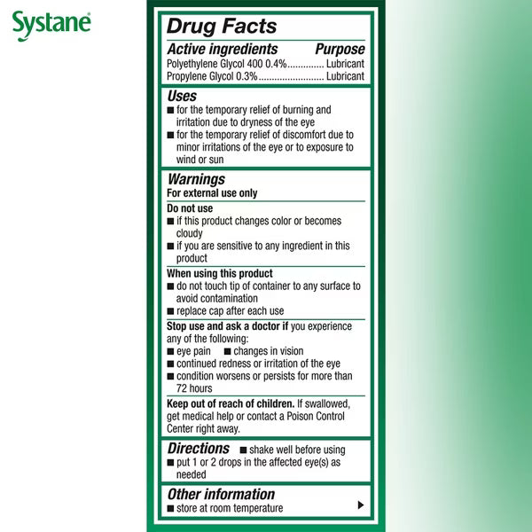 Systane Ultra Dry Eye .33 fl
