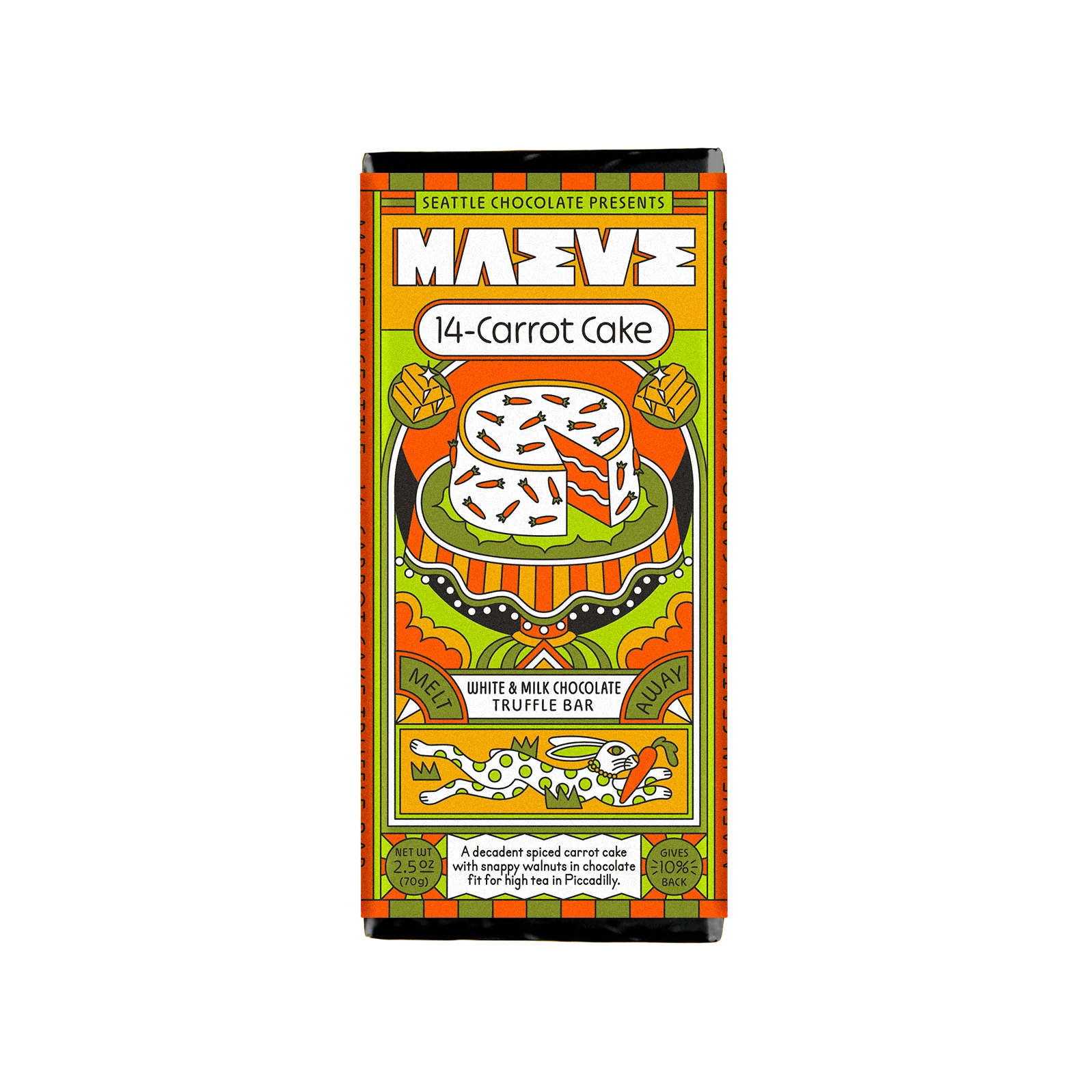 Maeve - 14-Carrot Cake Truffle Bar (2.5oz)