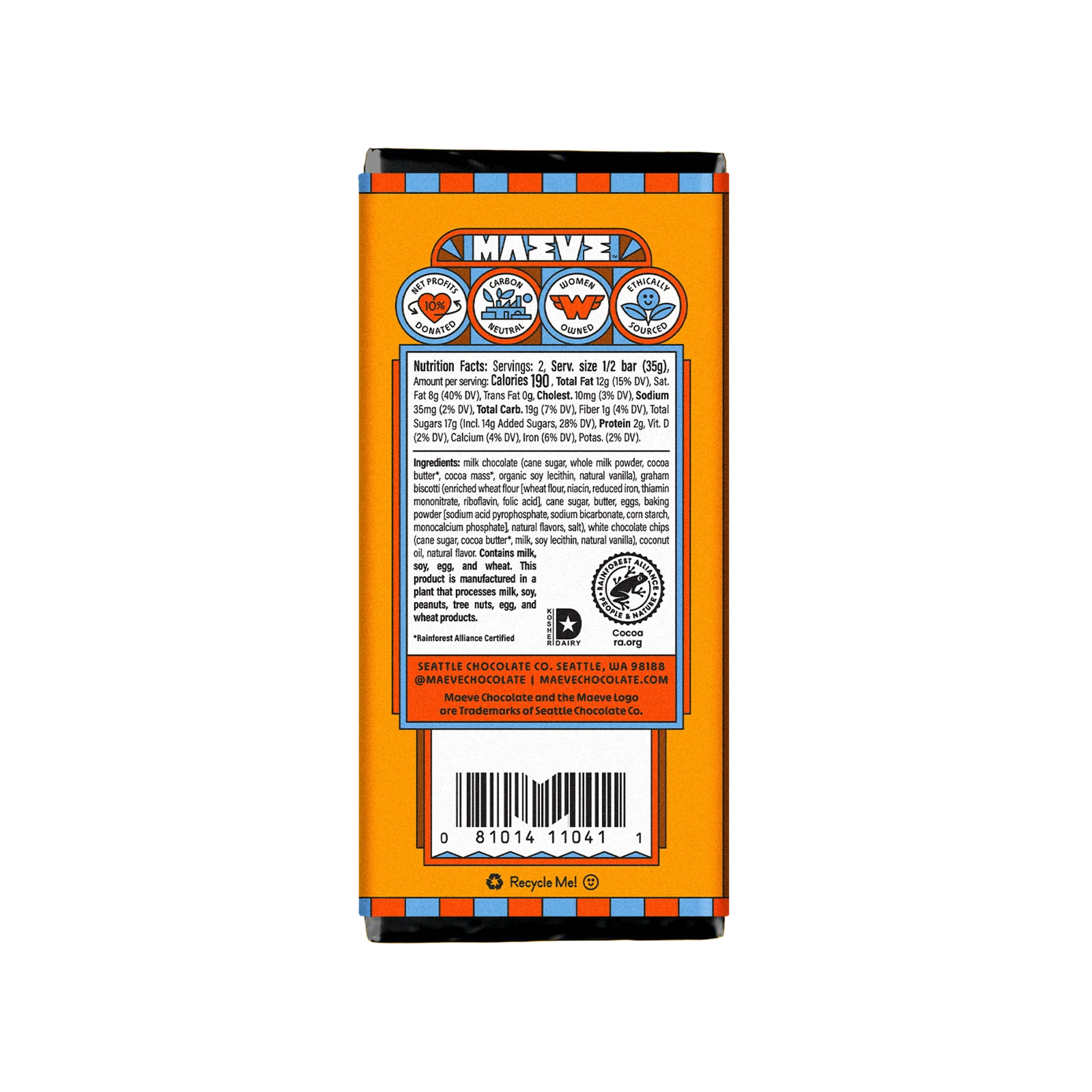 Maeve - Cabin S'mores Truffle Bar (2.5 oz)
