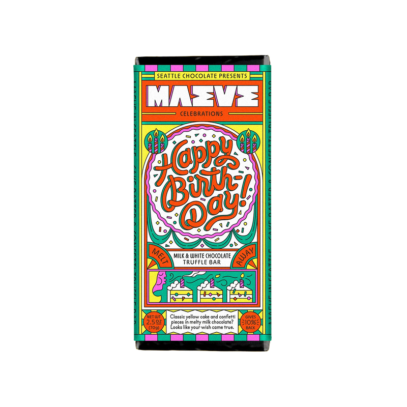 Maeve - Happy Birthday Truffle Bar (2.5 oz)