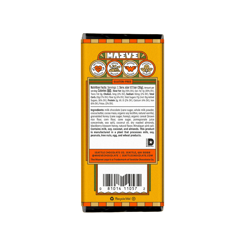 Maeve - Honey Nutty Ohs Truffle Bar (2.5 oz)