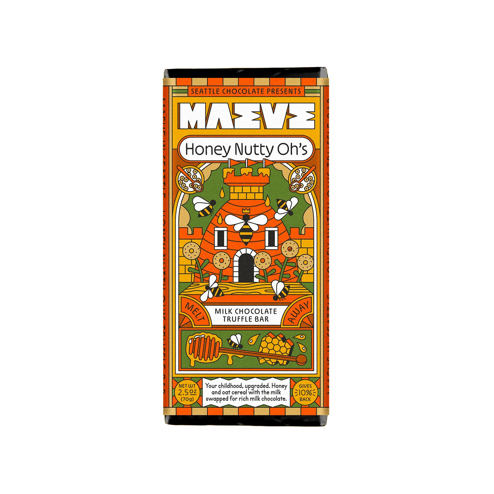 Maeve - Honey Nutty Ohs Truffle Bar (2.5 oz)