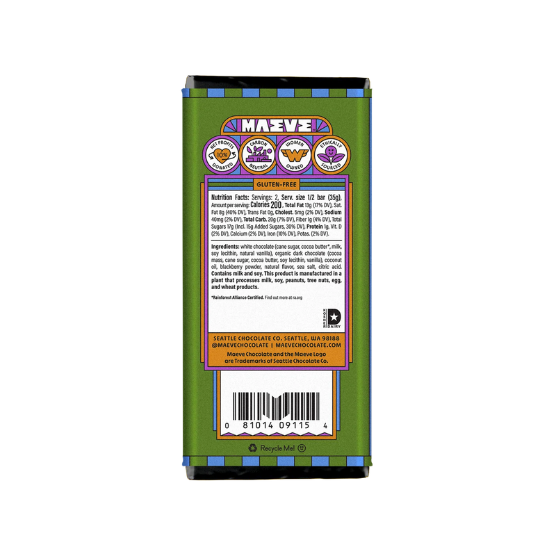 Maeve - Hungry Blackberry Truffle Bar (2.5 oz)