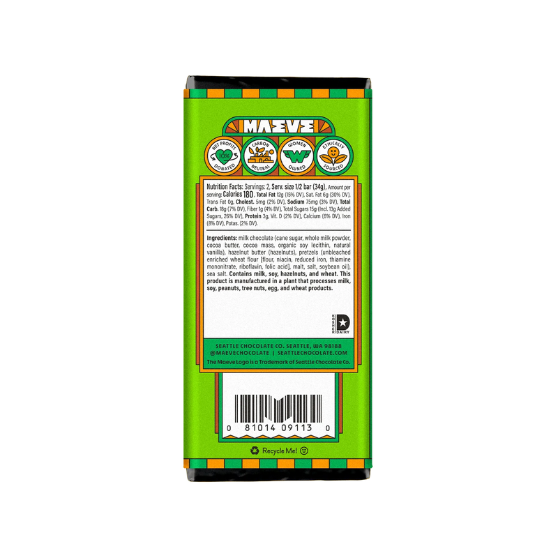 Maeve - Nutbutter Pretzel Truffle Bar (2.4 oz)