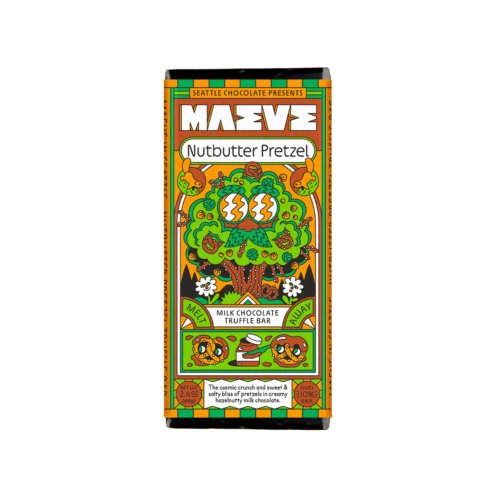 Maeve - Nutbutter Pretzel Truffle Bar (2.4 oz)