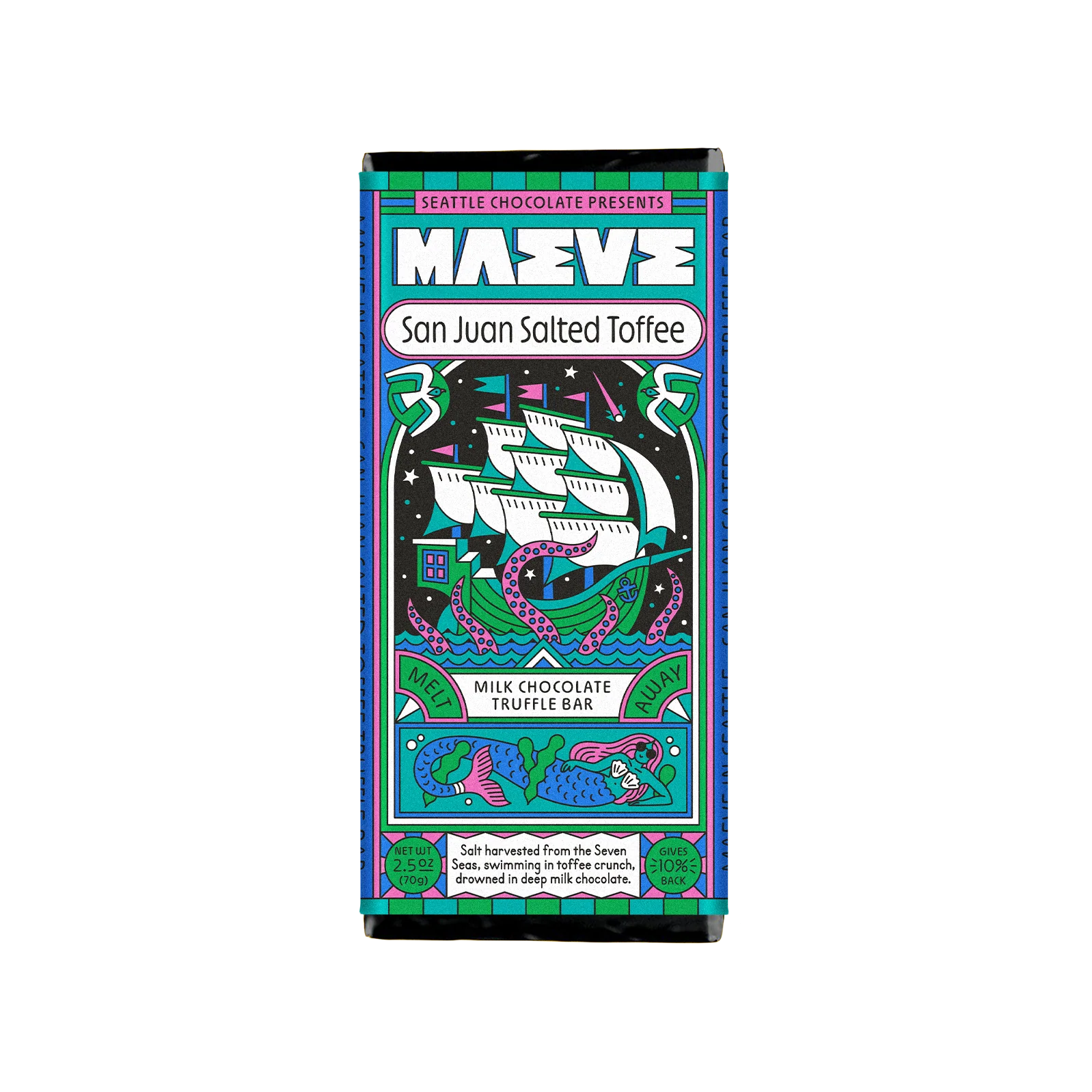 Maeve - San Juan Salted Toffee Truffle Bar (2.5 oz)