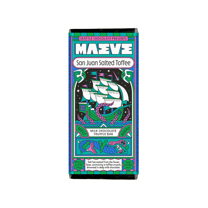 Maeve - San Juan Salted Toffee Truffle Bar (2.5 oz)