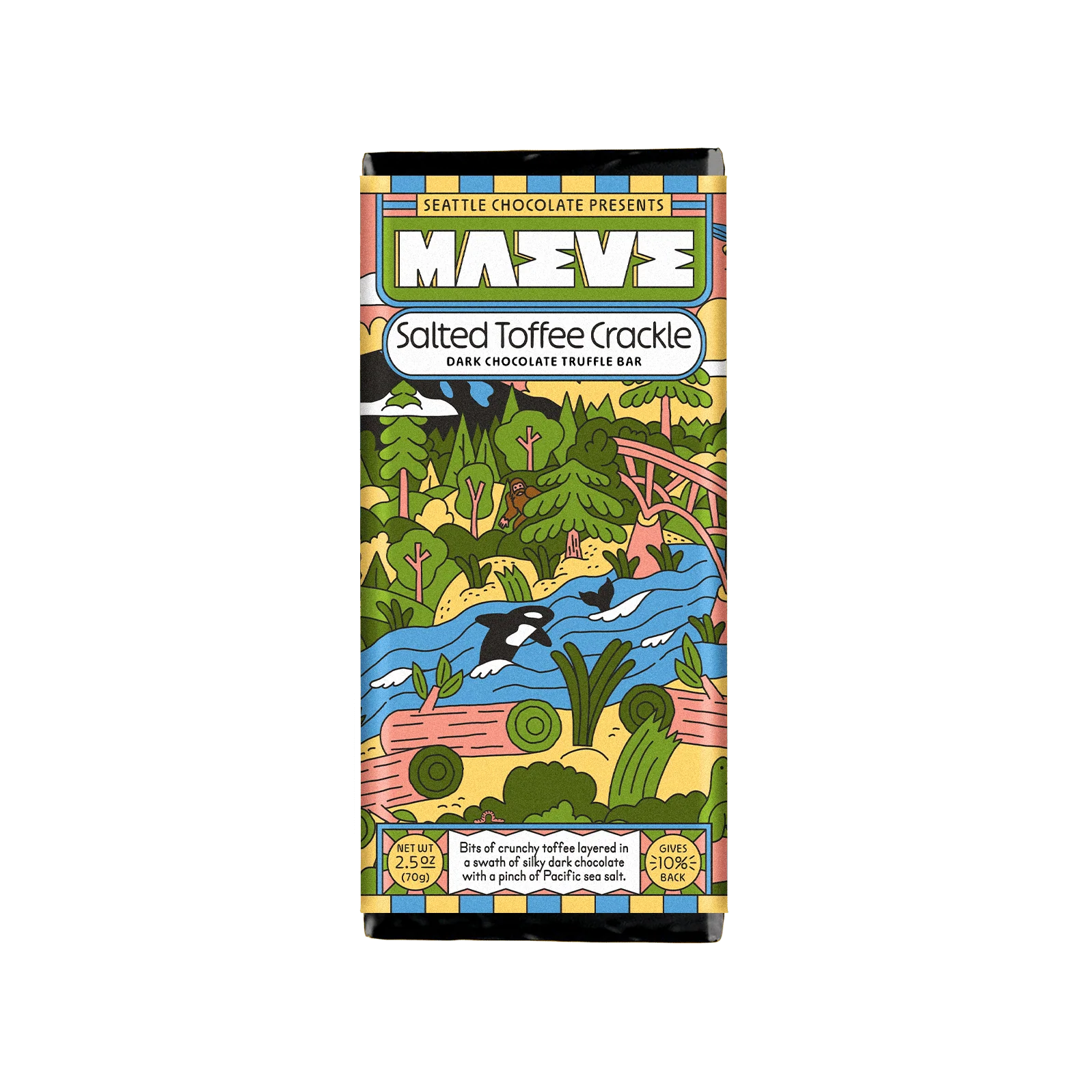 Maeve - Salted Toffee Crackle Truffle Bar (2.5 oz)