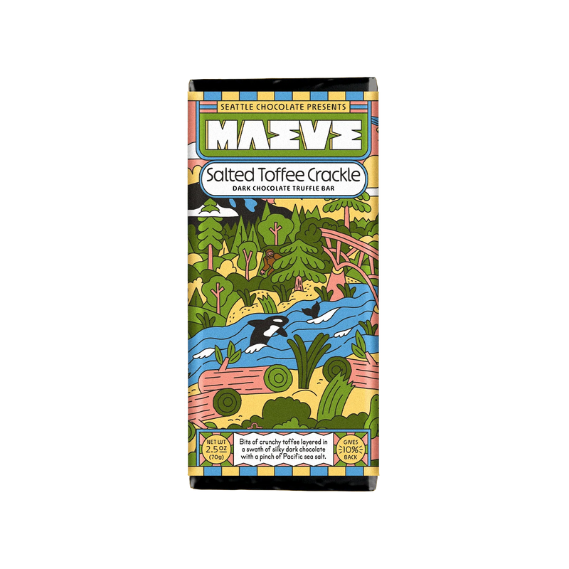 Maeve - Salted Toffee Crackle Truffle Bar (2.5 oz)