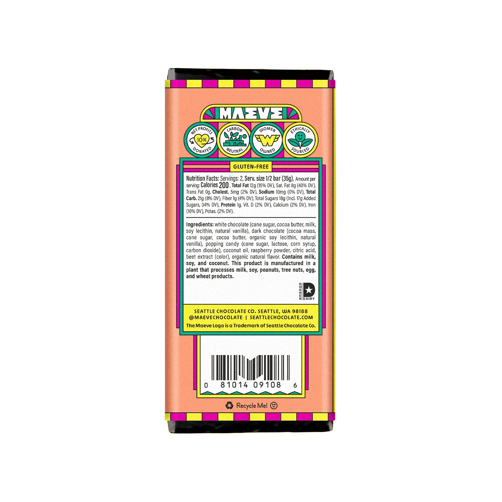 Maeve - Sip Sip Hooray Truffle Bar (2.5 oz)