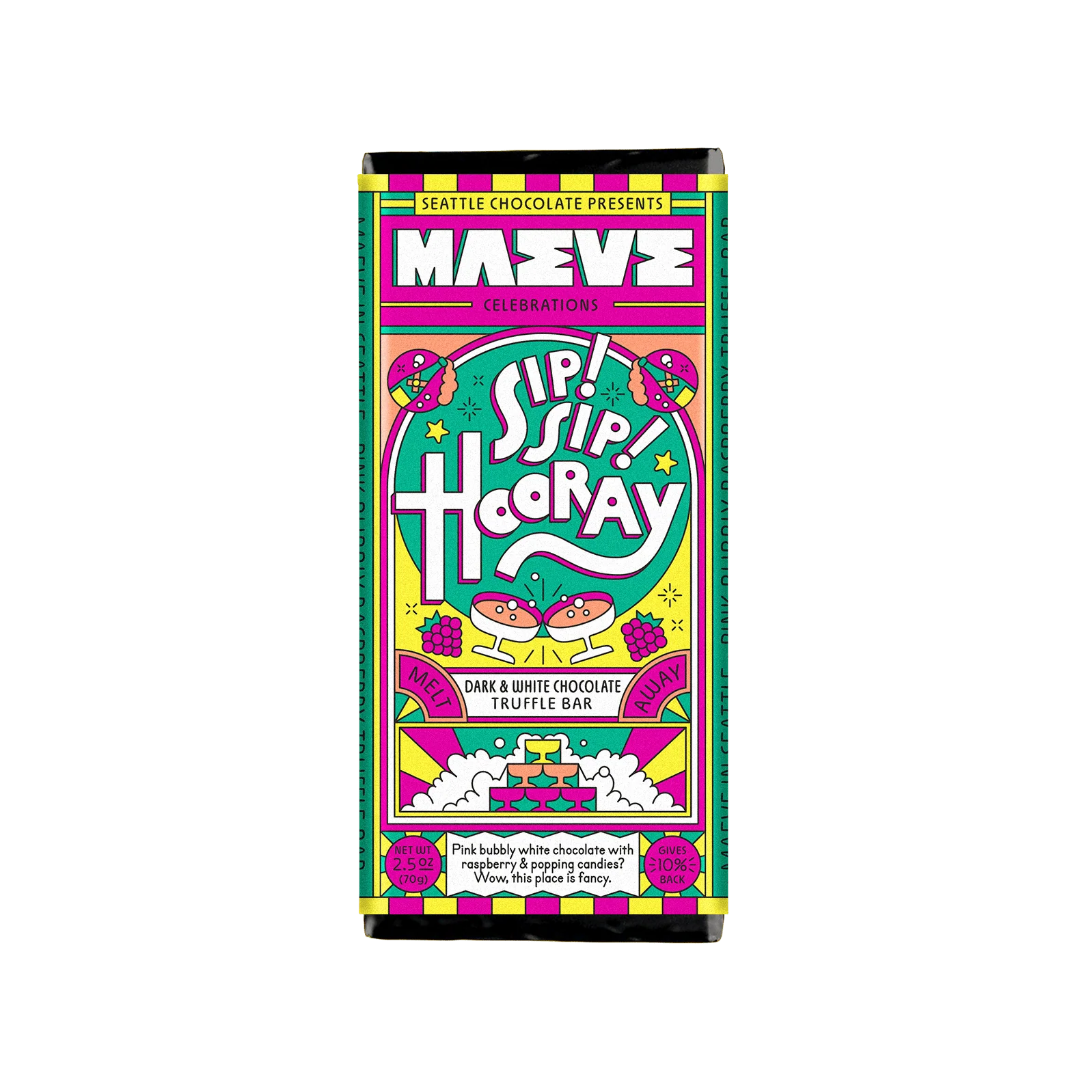 Maeve - Sip Sip Hooray Truffle Bar (2.5 oz)
