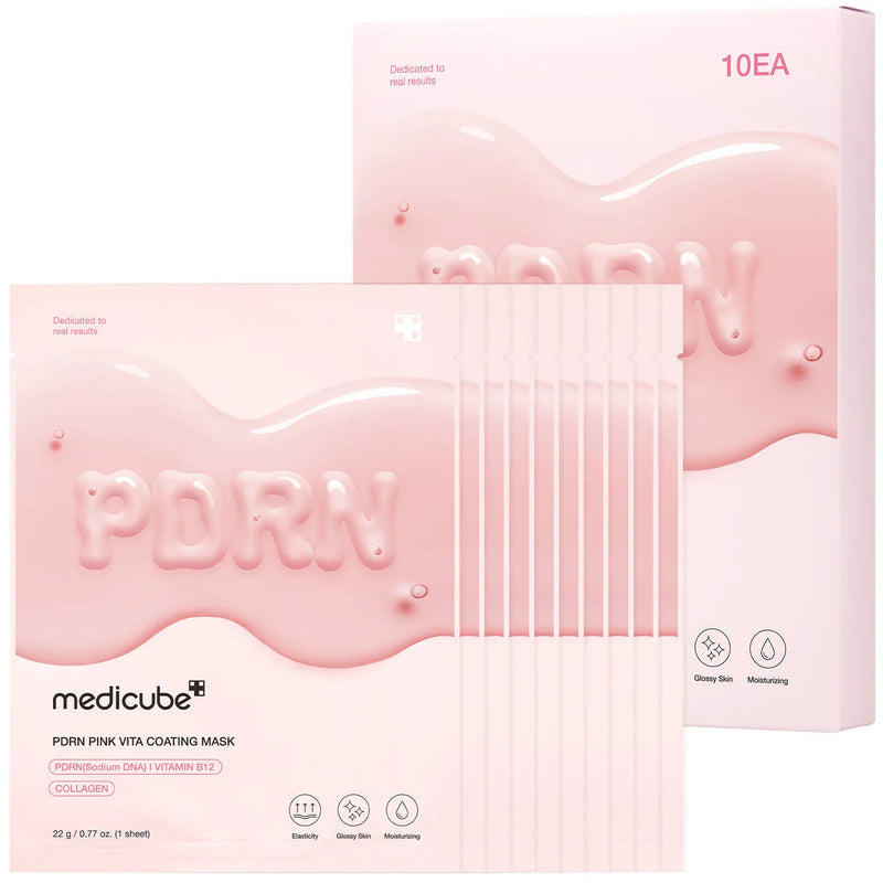 Medicube- PDRN Pink Vita Coating Mask