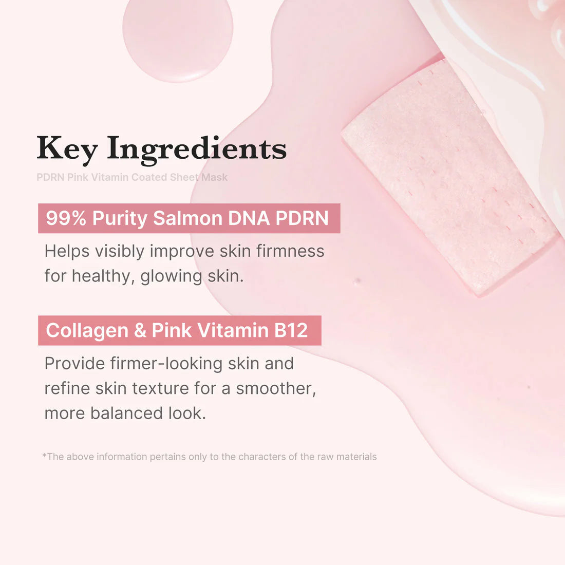 Medicube- PDRN Pink Vita Coating Mask