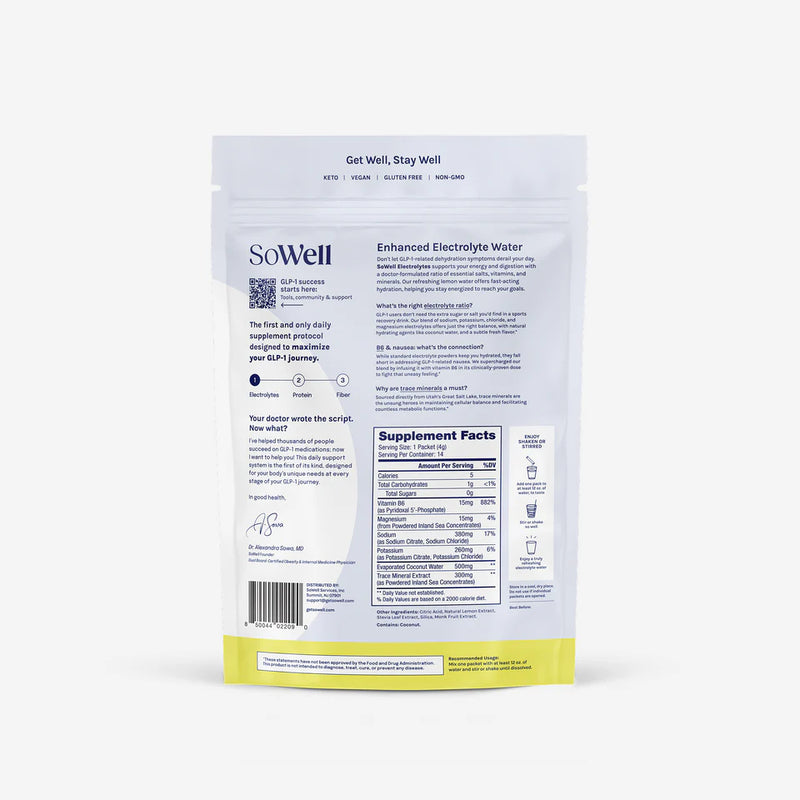 SoWell GLP- Electrolytes 14 pk