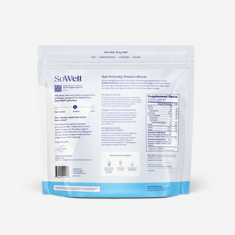 SoWell GLP- Protein 14 pk