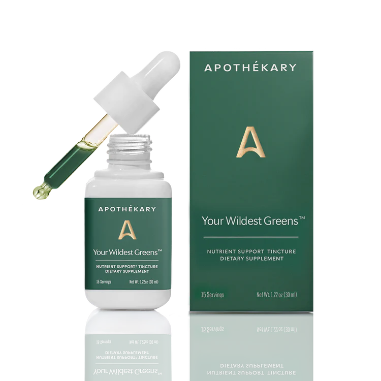 Apothekary Drops- Your Wildest Greens