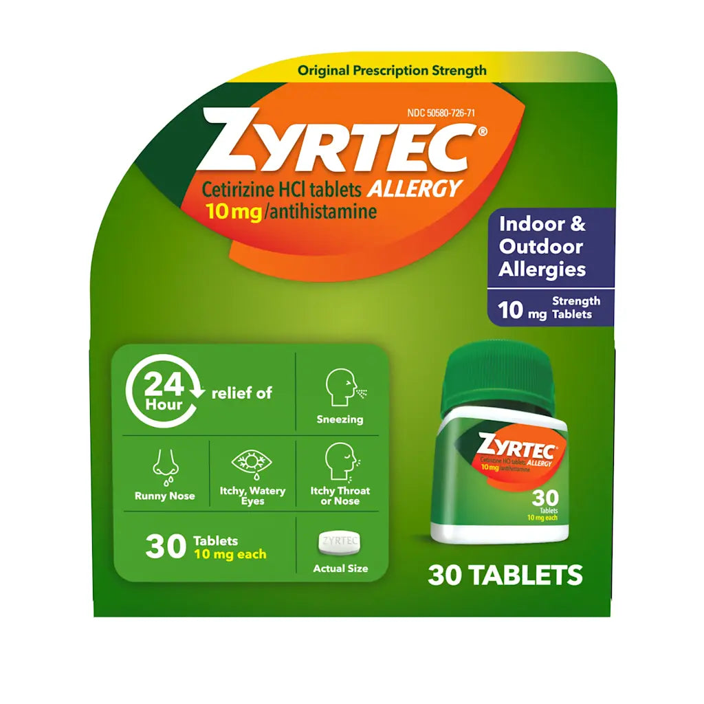 Zyrtec 10mg 30ct
