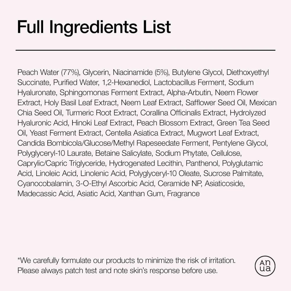 Anua Peach Moisturizer
