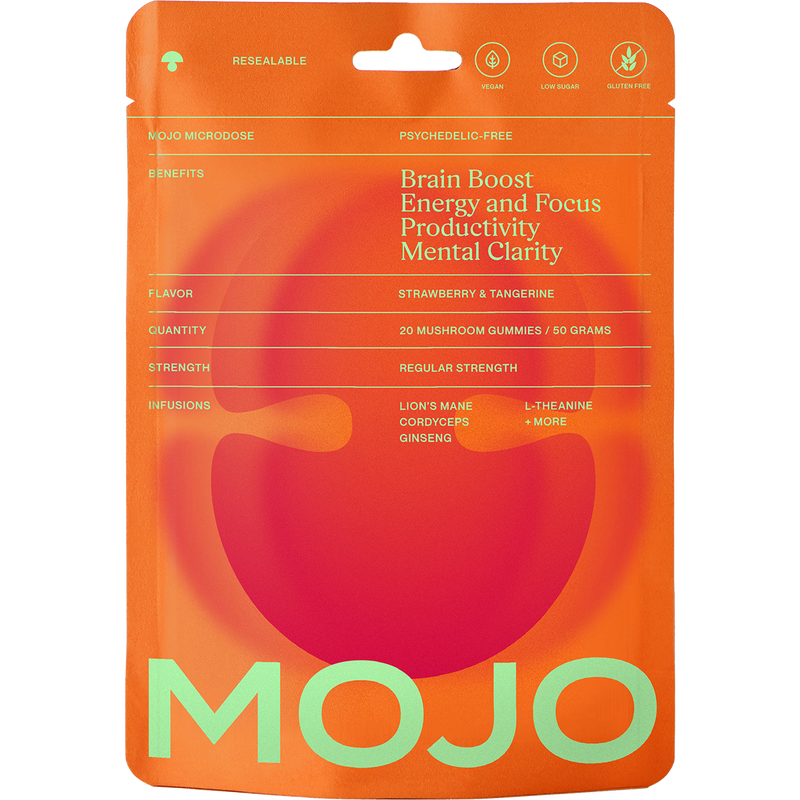 Mojo Gummies- Brain Boost Regular Strength 5pk