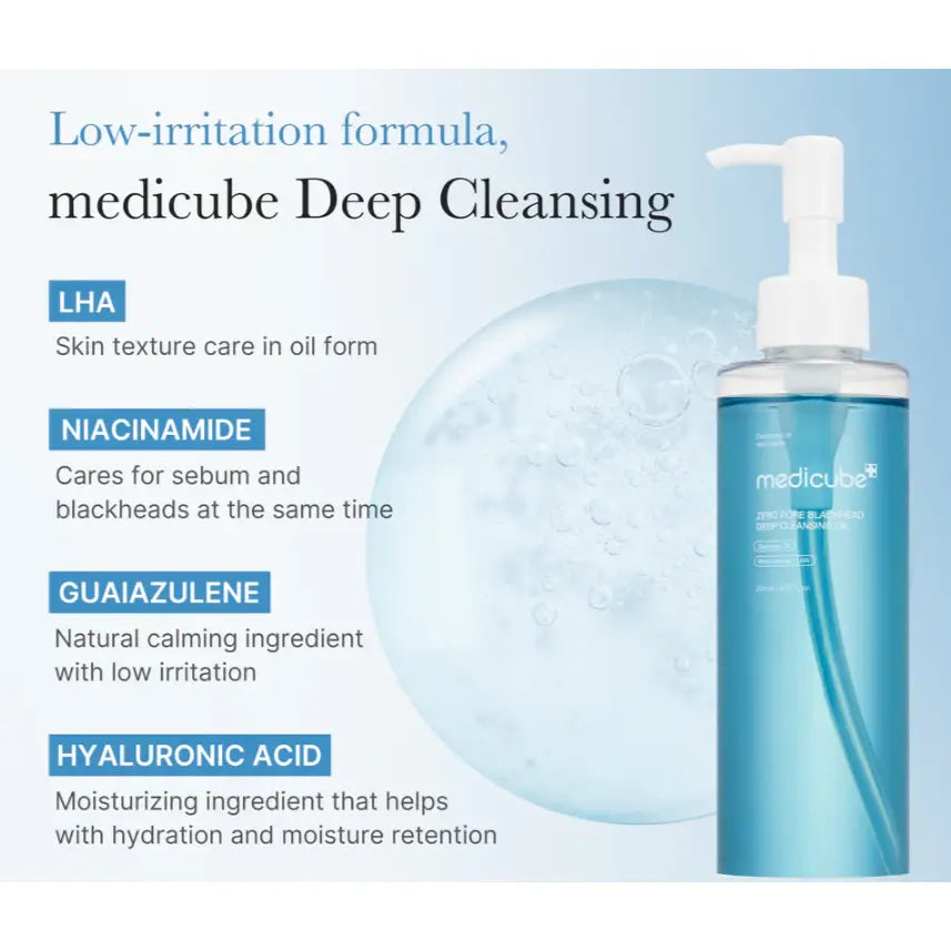 Medicube Zero Pore Blackhead Deep Cleansing Oil