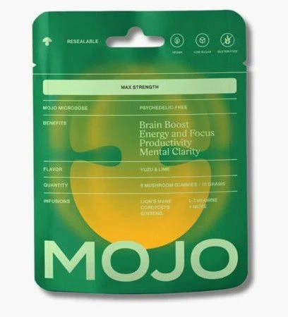 Mojo Gummies- Brain boost Max Strength 5pk